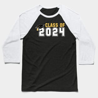 Class Of 2024 Graduation Baseball T-Shirt